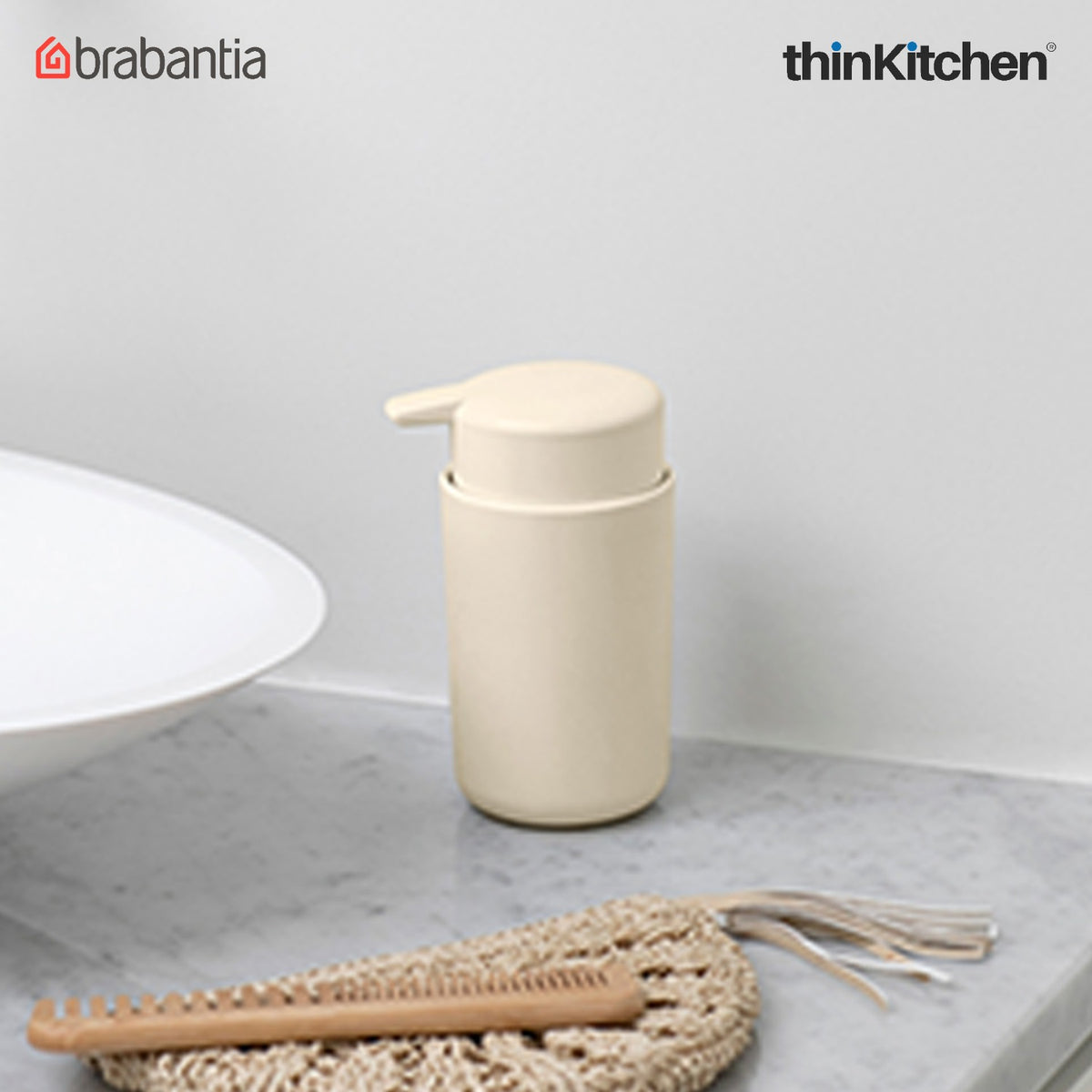 Brabantia Renew Soap Dispenser - Soft Beige