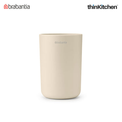 Brabantia Renew Toothbrush Holder, With Insert - Soft Beige
