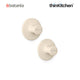 Brabantia Renew Towel Hooks, Set of 2, Soft Beige