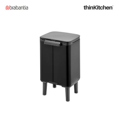 Brabantia Bo Waste Bin Hi 4 Litre Matt Black