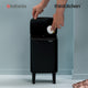 Brabantia BO Waste Bin HI, 4 litre, Matt Black