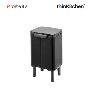 Brabantia BO Waste Bin HI, 4 litre, Matt Black