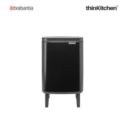 Brabantia Bo Waste Bin Hi 7 Litre Matt Black