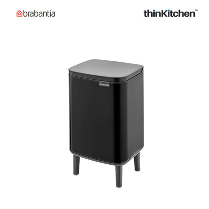 Brabantia Bo Waste Bin Hi 7 Litre Matt Black