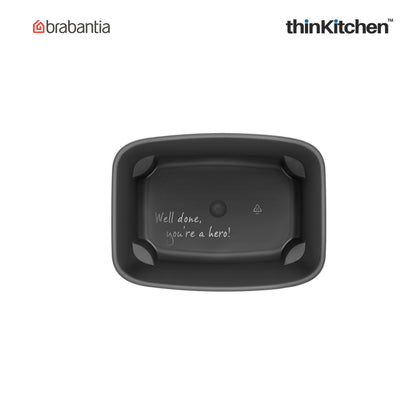 Brabantia Bo Waste Bin Hi 7 Litre Matt Black