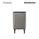 Brabantia BO Waste Bin HI, 7 litre, Platinum