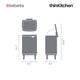 Brabantia BO Waste Bin HI, 7 litre, Platinum