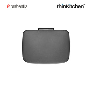 Brabantia BO Waste Bin HI, 12 litre, Matt Black