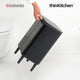 Brabantia BO Waste Bin HI, 12 litre, Matt Black