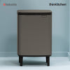 Brabantia, Bo Waste Bins, Dustbin, Bo Waste Bin Hi, 12 Litre, Platinum