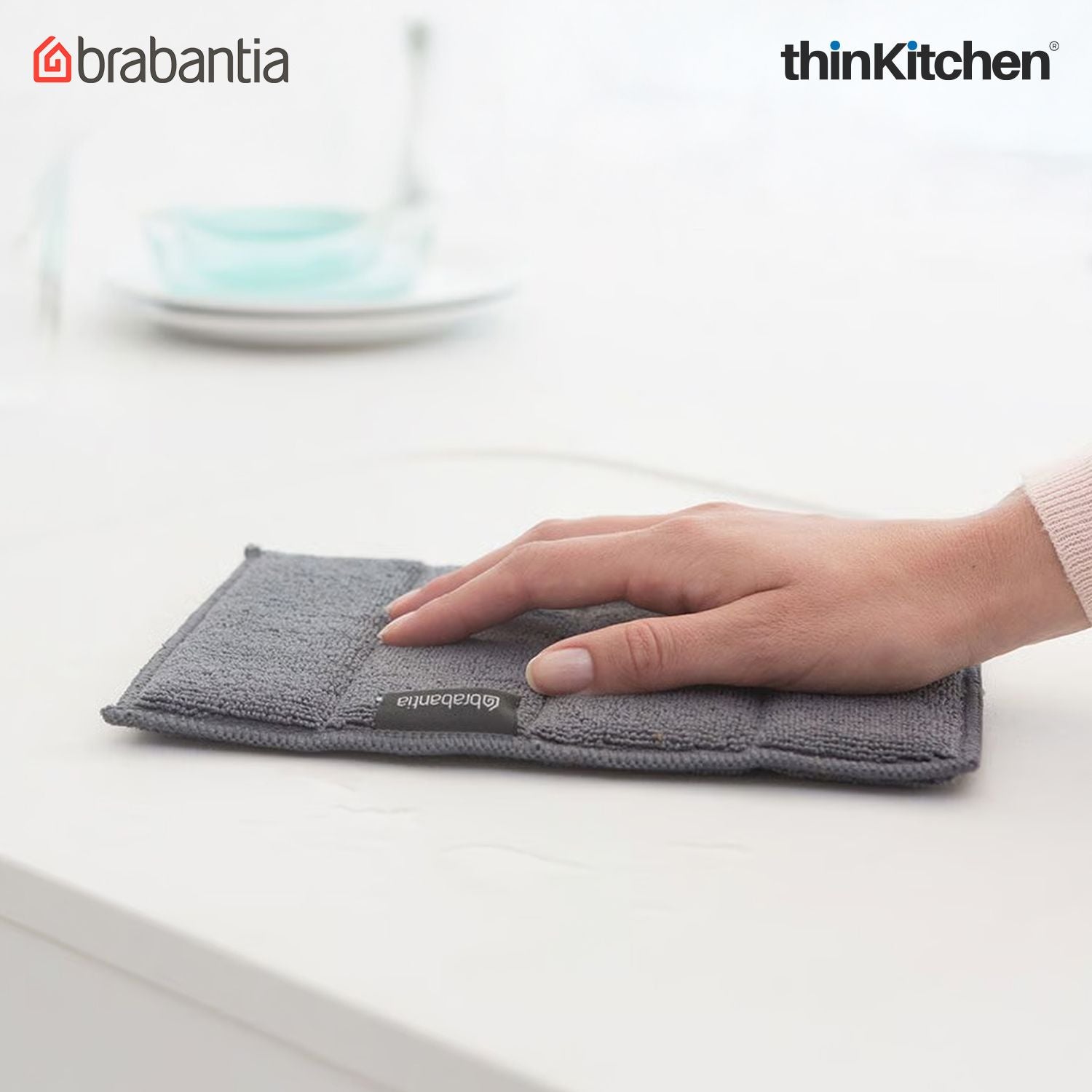 Brabantia Mixed SinkSide Microfibre Cleaning Pads - 4