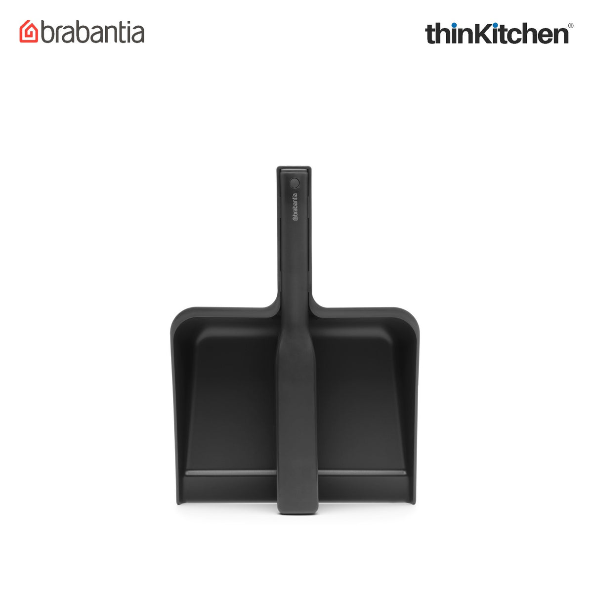Brabantia Sinkside Dustpan And Brush Set, With Comb - Dark Grey - 2