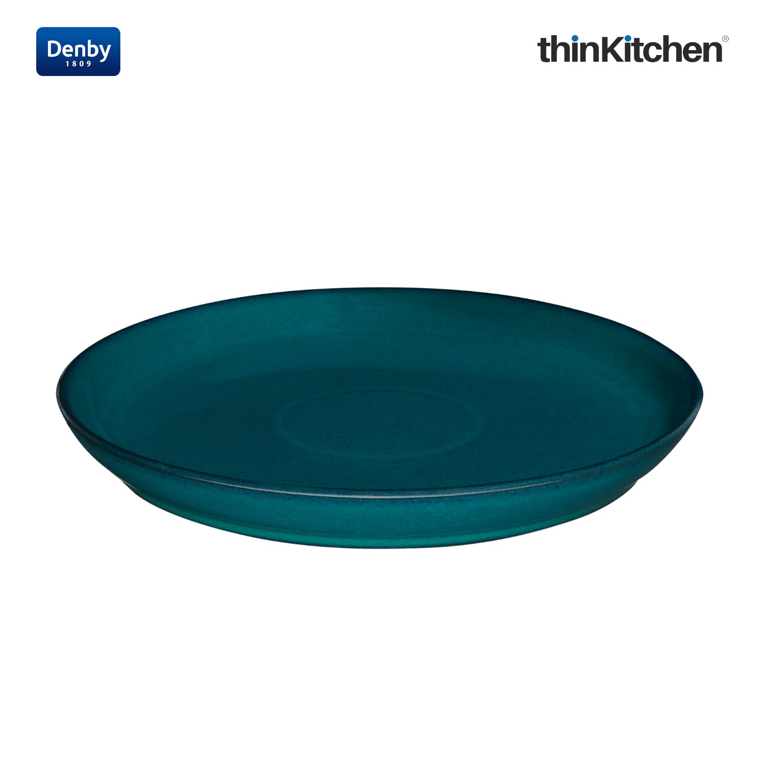 Denby Greenwich Coupe Dinner Plate, 26cm - 1