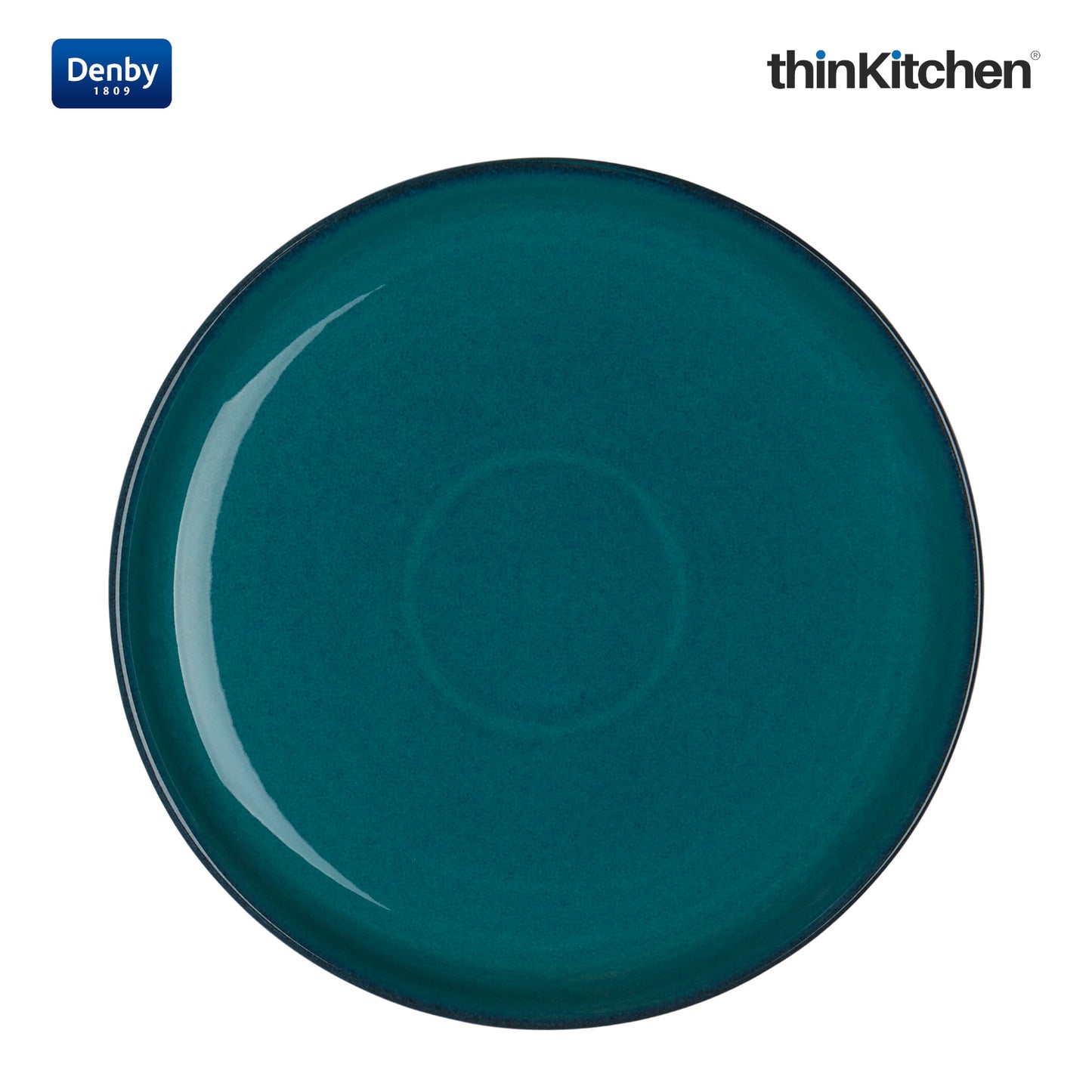Denby Greenwich Coupe Dinner Plate, 26cm