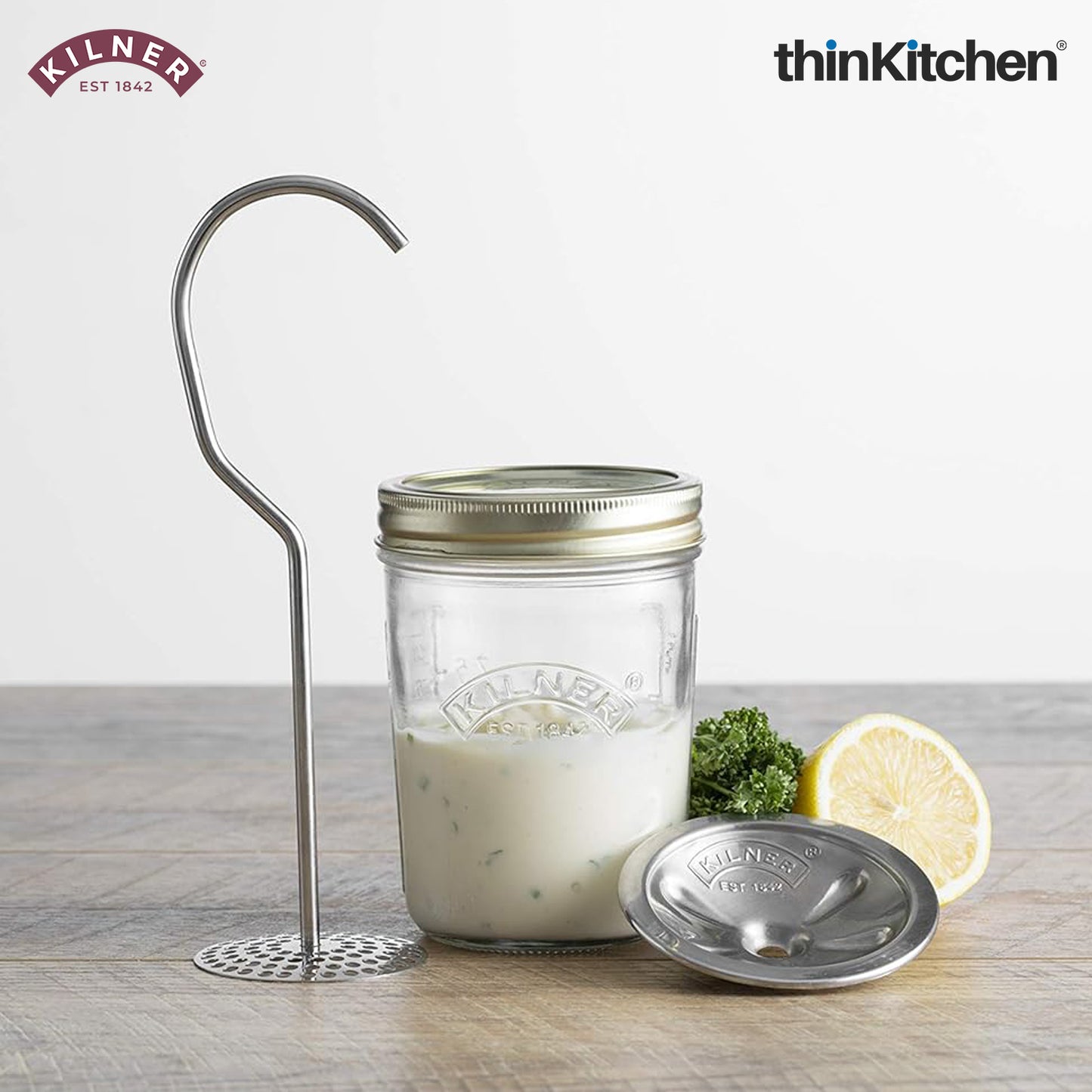 Kilner Mayonnaise & Sauce Jar Set