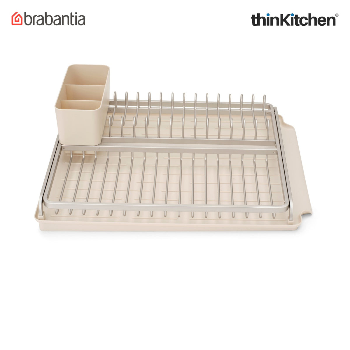 Brabantia Sinkside Dish Drying Rack - Soft Beige
