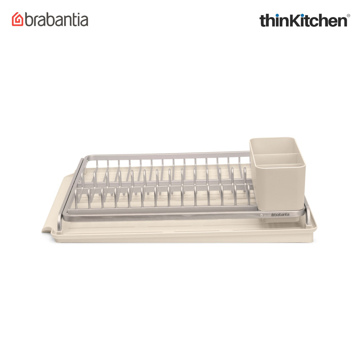 Brabantia Sinkside Dish Drying Rack - Soft Beige