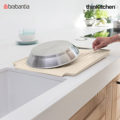 Brabantia Sinkside Dish Drying Rack - Soft Beige