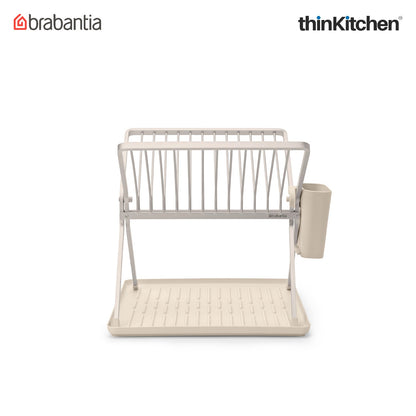 Brabantia Sinkside Foldable Dish Drying Rack - Soft Beige