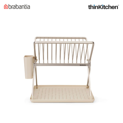 Brabantia Sinkside Foldable Dish Drying Rack - Soft Beige