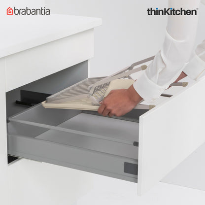 Brabantia Sinkside Foldable Dish Drying Rack - Soft Beige