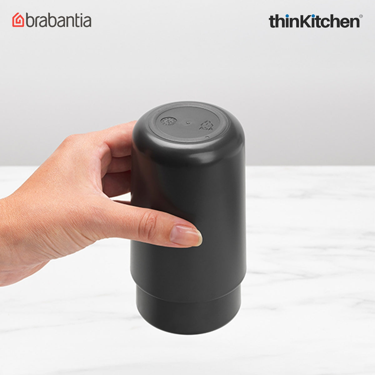 Brabantia Renew Soap Dispenser - Dark Grey - 10