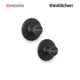 Brabantia Renew Towel Hooks, Set of 2, Dark Grey