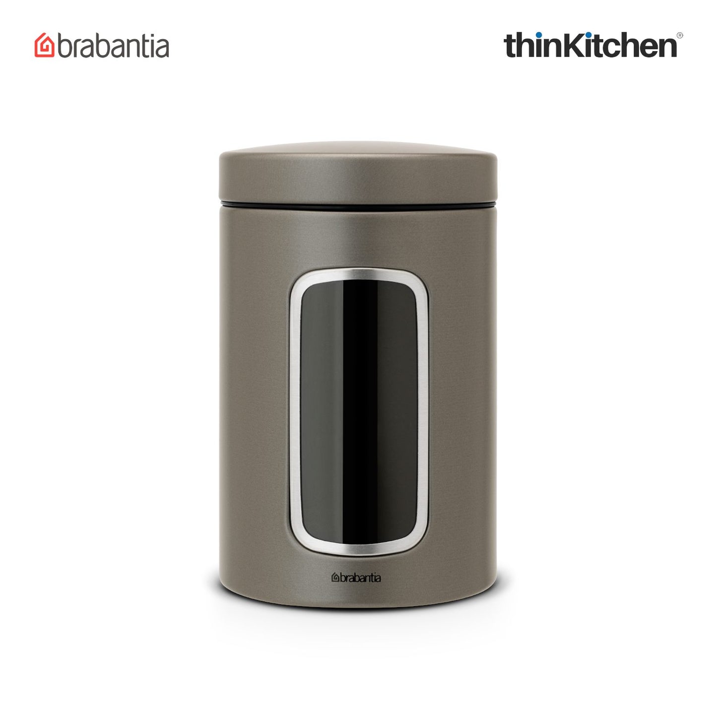 Brabantia Platinum Window Food Containers 1 4 Litre