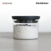 Brabantia Premium Stackable Airtight 300ml Glass Jar, Modular Kitchen Containers for Dry Fruits, Sauces, Snacks