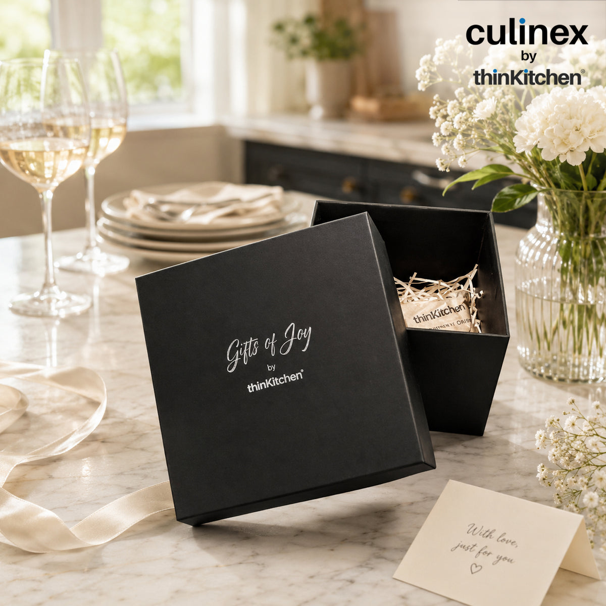 Culinex by thinKitchen|Gift of Joy Small Black Box