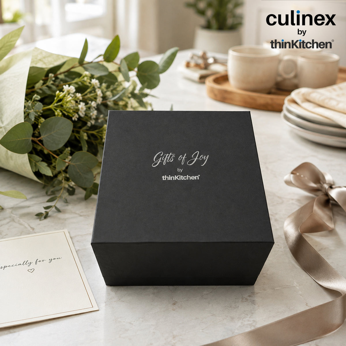 Culinex by thinKitchen|Gift of Joy Medium Black Box