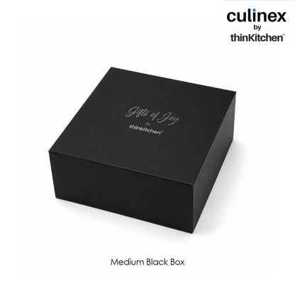 Culinex by thinKitchen|Gift of Joy Medium Black Box