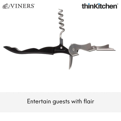 Viners Corkscrew – Two-Step Double-Lever with Retractable Blade
