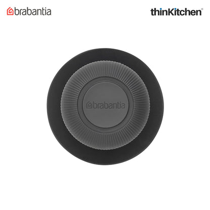 Brabantia Sinkside Soap Dispensing Dish Brush - Dark Grey