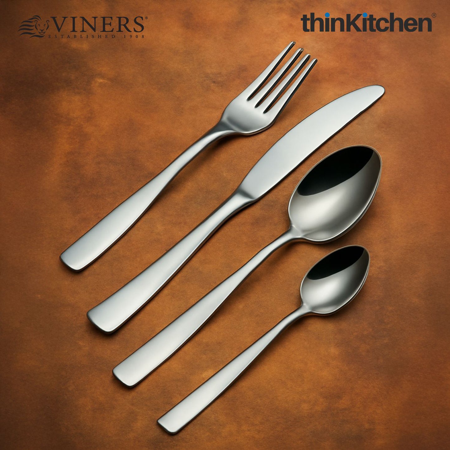 Viners Everyday Purity 18/0 24-Piece Cutlery Giftbox Set