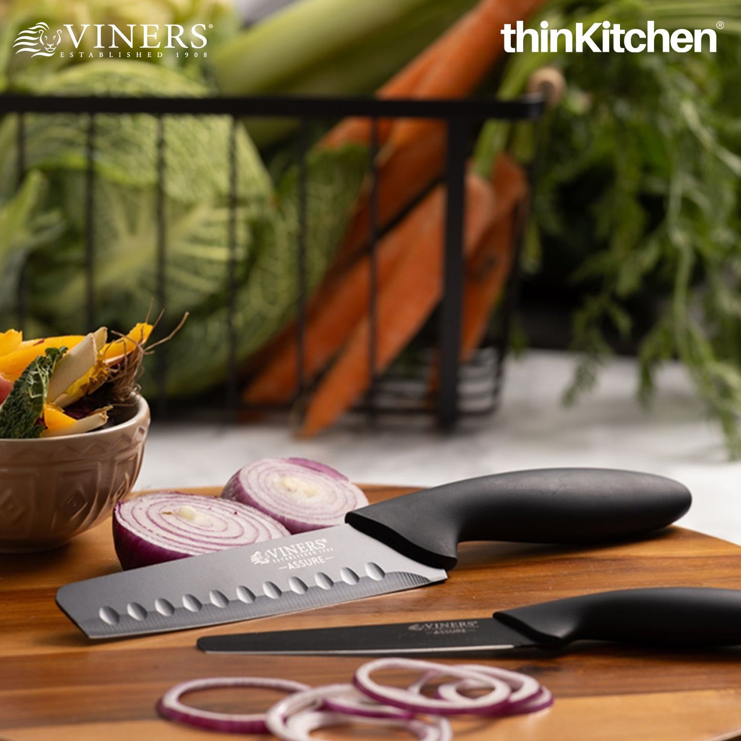 Viners Assure Santoku Knife – 15 cm