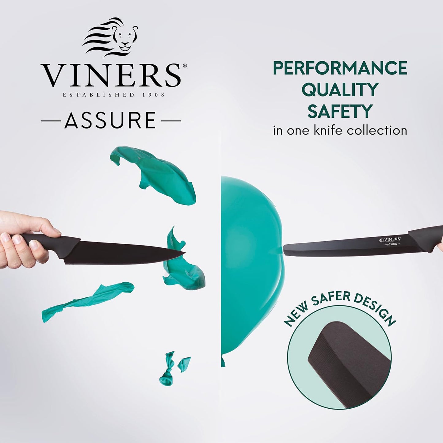 Viners Assure Santoku Knife – 15 cm