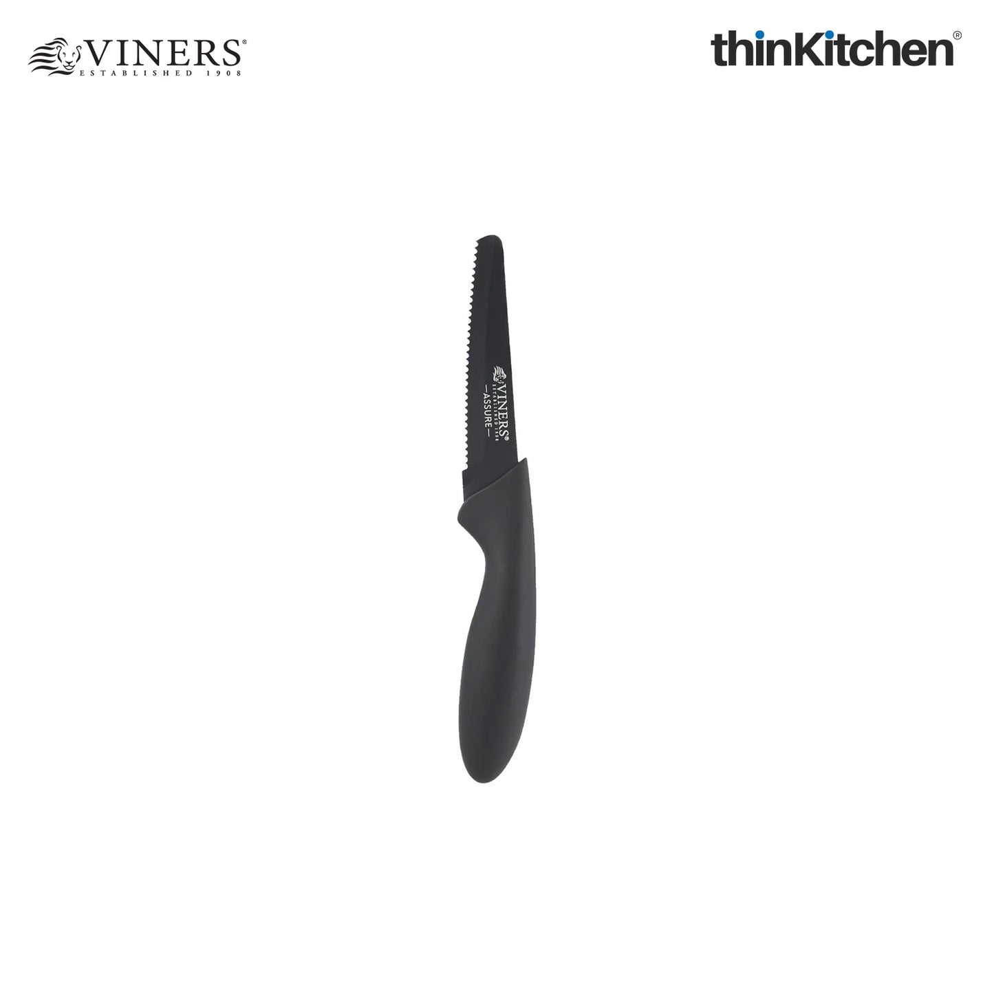 Viners Assure Serrated Fruit & Vegetable Paring Kitchen Knife