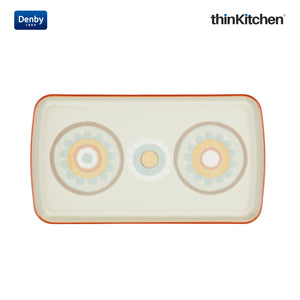 Denby Heritage Terrace Accent Small Rectangular Platter