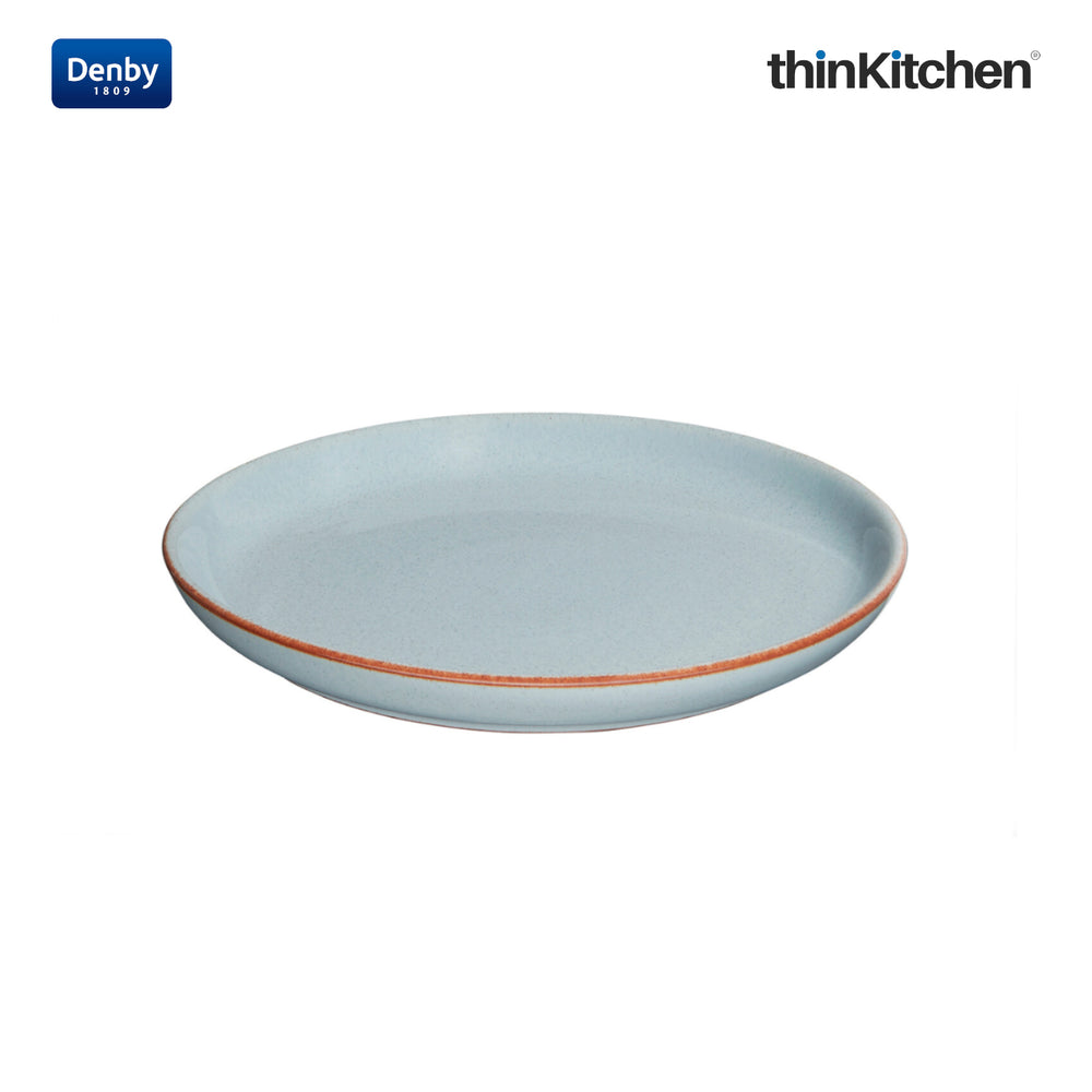 Denby Heritage Terrace Premium Coupe Dinner Plate, 26cms | Crafted in UK