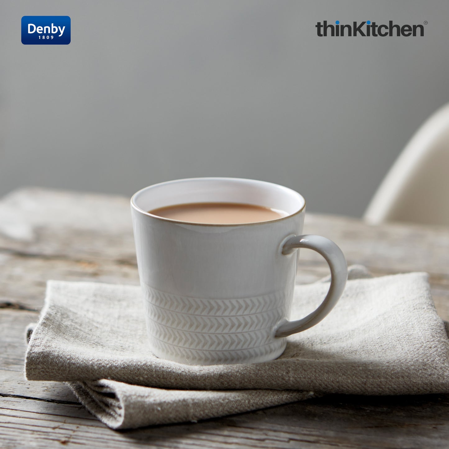 Denby Natural Canvas Textured Large Mug