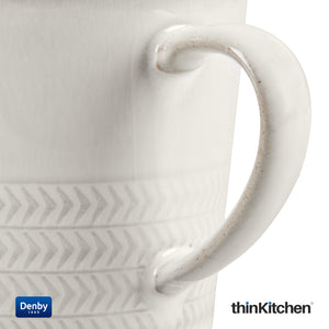 Denby Natural Canvas Textured Large Mug
