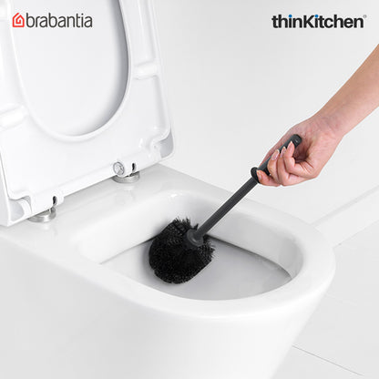 Brabantia Renew Toilet Brush And Holder - Matt Steel