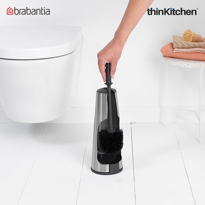 Brabantia Renew Toilet Brush And Holder - Matt Steel