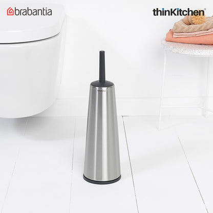 Brabantia Renew Toilet Brush And Holder - Matt Steel