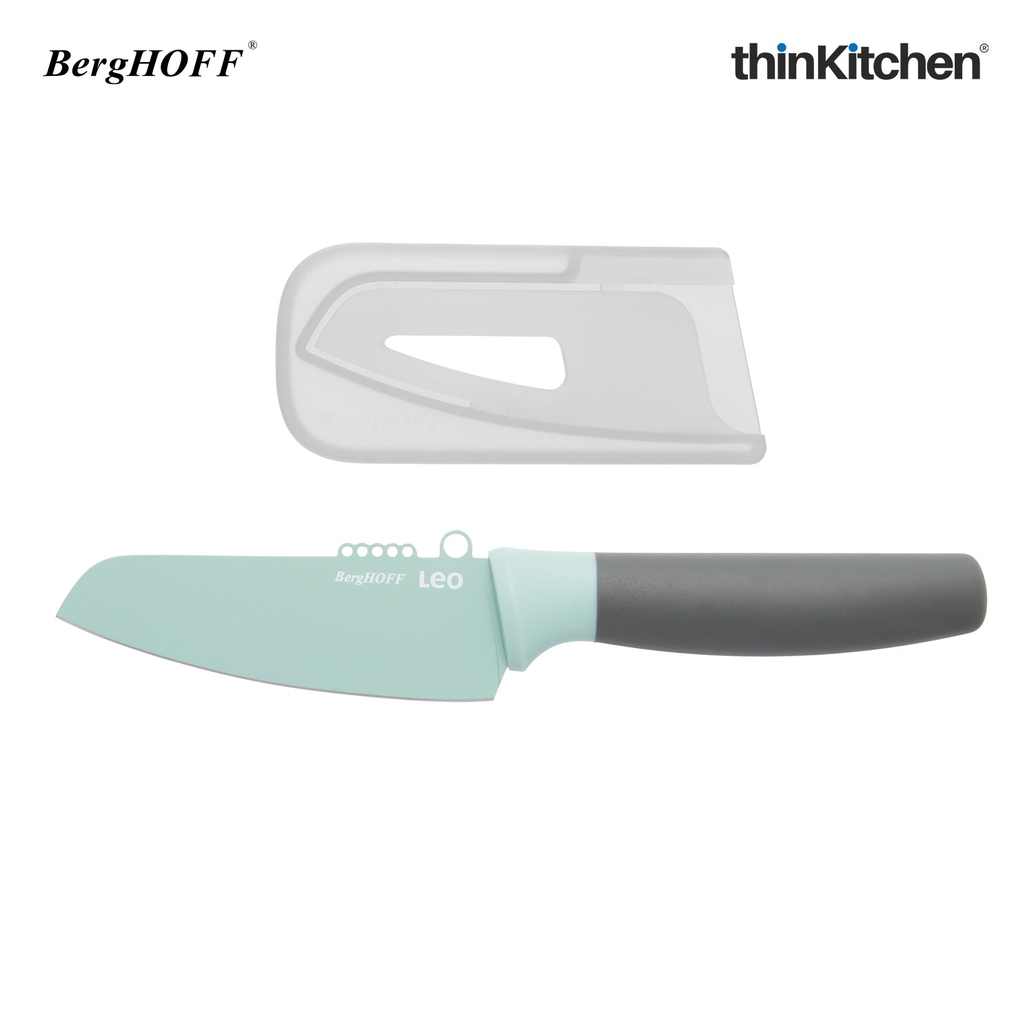 BergHOFF Leo Vegetable Knife With Zester 11 cm - Mint - 3