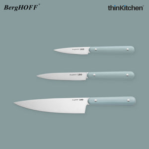 BergHOFF Leo 3-Pc Starter Knife Set, Slate