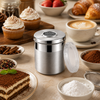 Culinex Stainless Steel Small Portable 100ml Fine Seasoning, Salt / Pepper Dispenser - 5 x 6 cms for Masala, Icing Sugar, Seasoning, Condiments