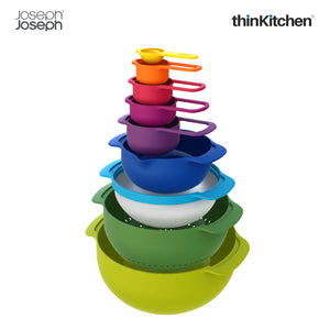 Joseph Joseph Nest 9 Plus Bowl Set - Multi Colour