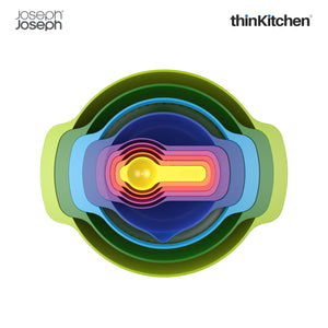 Joseph Joseph Nest 9 Plus Bowl Set - Multi Colour